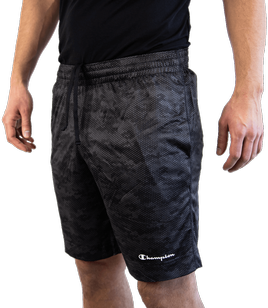 Champion - Quick dry Training Shorts Legacy Grey Camo 001