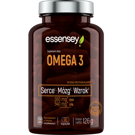 Essensey - Fatty Acids Omega 3 - 90 caps.