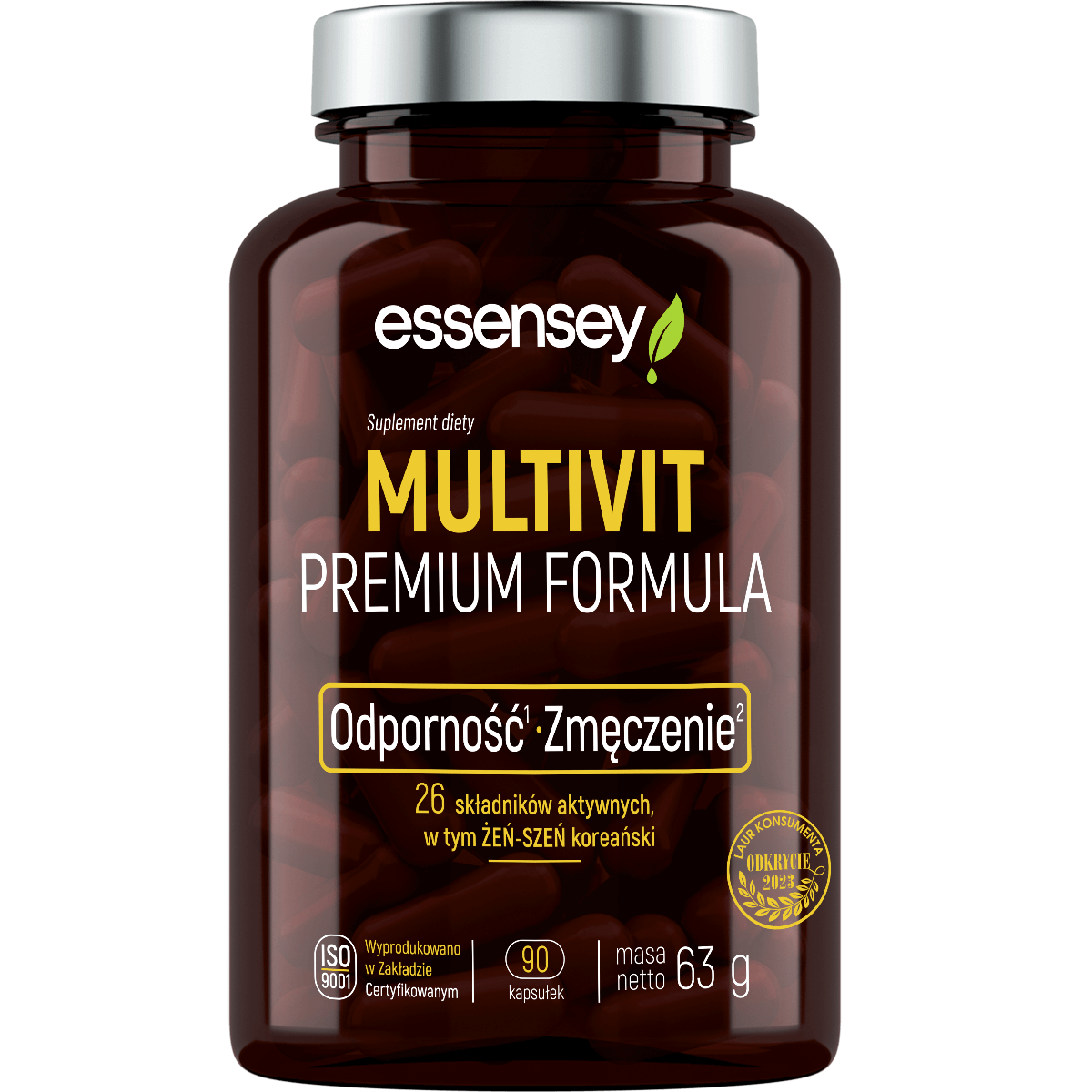 Essensey - Multivit Premium Formula - 90 caps.