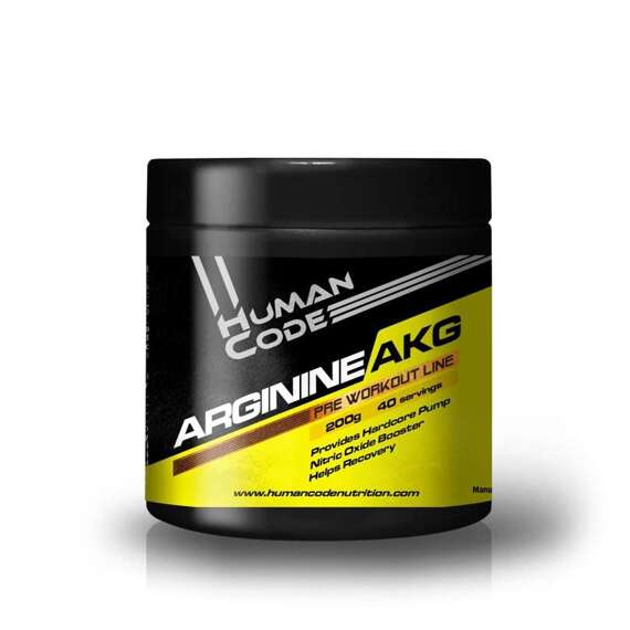 Human Code - Arginine AKG - 200 g - bubble gum