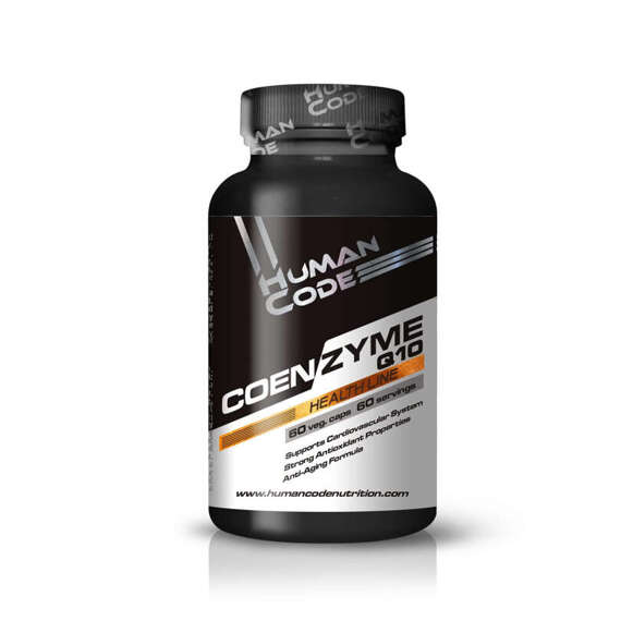 Human Code - Coenzyme Q10 - 60 veg. caps.