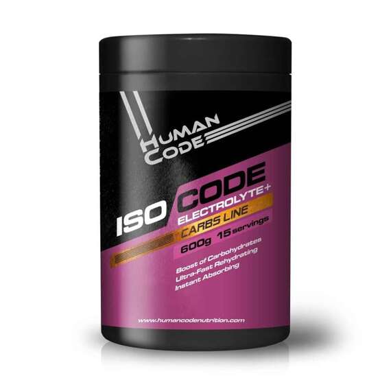 Human Code - ISOCODE Electrolyte Plus - 600 g - red fruit