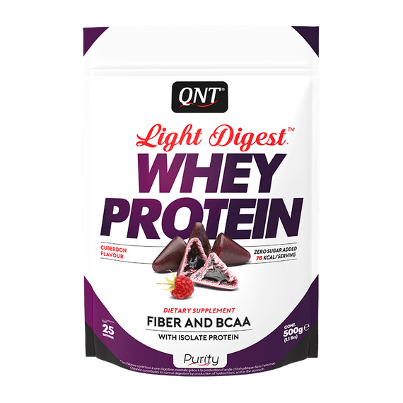 QNT - Light Digest Whey Protein - 500 g cuberdon