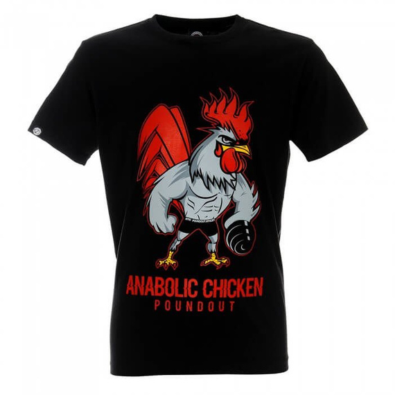 Poundout - T-shirt ANABOLIC CHICKEN