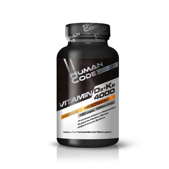 Human Code - Vitamin D3 4000 - 120 kaps.