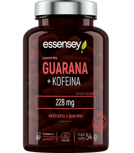 Essensey - Guarana & Caffeine - 90 caps.