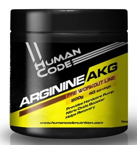 Human Code - Arginine AKG - 200 g - bubble gum