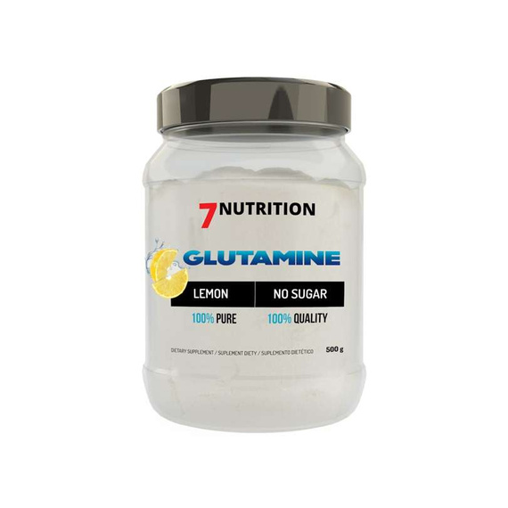 7Nutrition - Glutamine - 500 g - cytrynowy