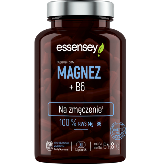 Essensey - Magnez z witaminą B6 - 90 kaps.