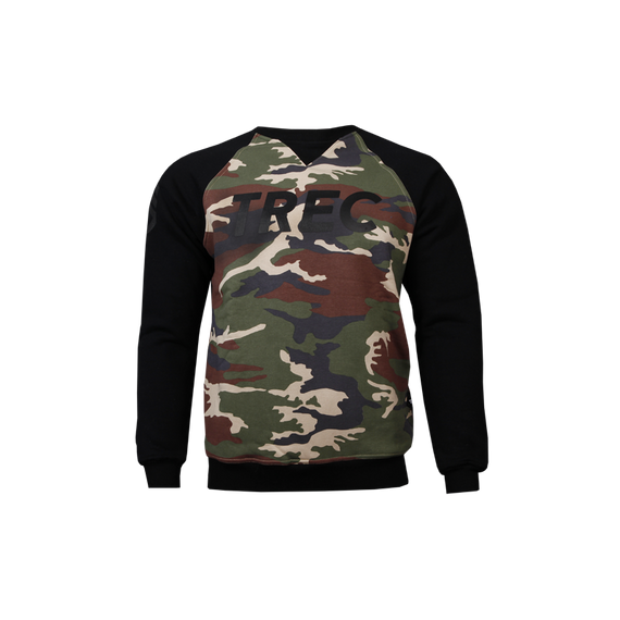 Trec - TW Sweatshirt 015 CAMO BLACK