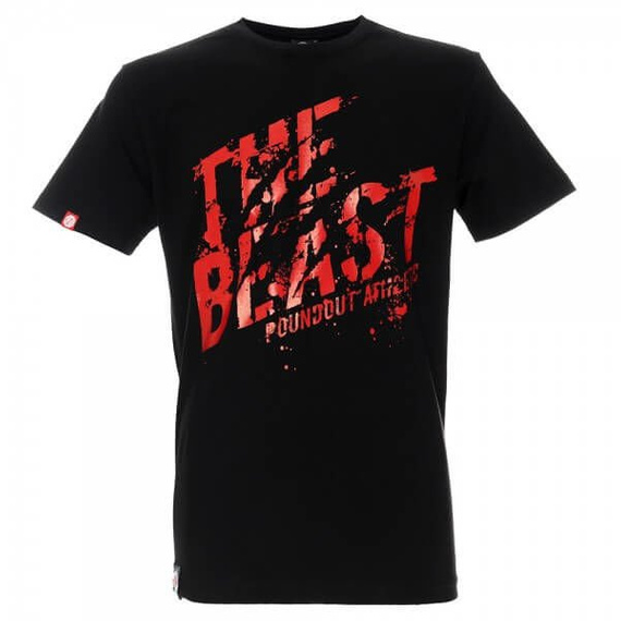 Poundout - Koszulka T-shirt BEAST czarny