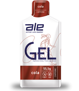 ALE - Energy Thunder Gel - 55,5 g Caffeine Cola - EXPIRY DATE: 02/2025