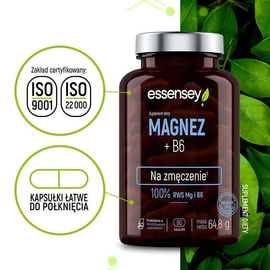 Essensey - Magnesium + B6 - 90 caps.