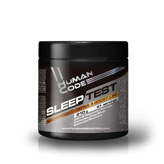 Human Code - Sleep Test 210 g - grapefruit-orange