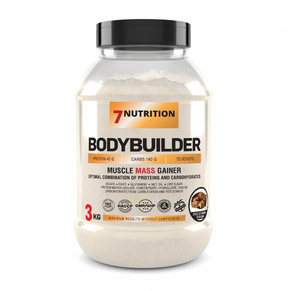 7Nutrition - BODYBUILDER - 3 kg potrójna czekolada