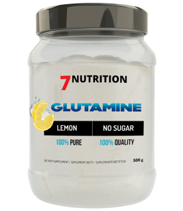 7Nutrition - Glutamine - 500 g - cytrynowy