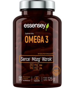 Essensey - Kwasy tłuszczowe Omega 3 - 90 kaps.