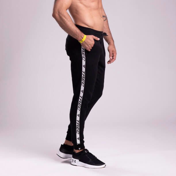 jogger stripe pants