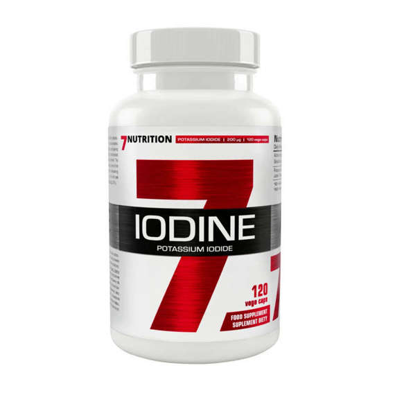 7Nutrition - Iodine - 120 vege kaps. DATA 10.2024