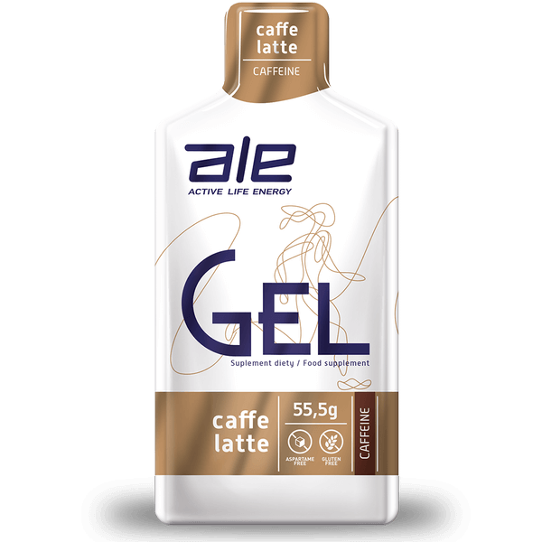 ALE - GEL - Żel energetyczny - 55,5 g caffe latte