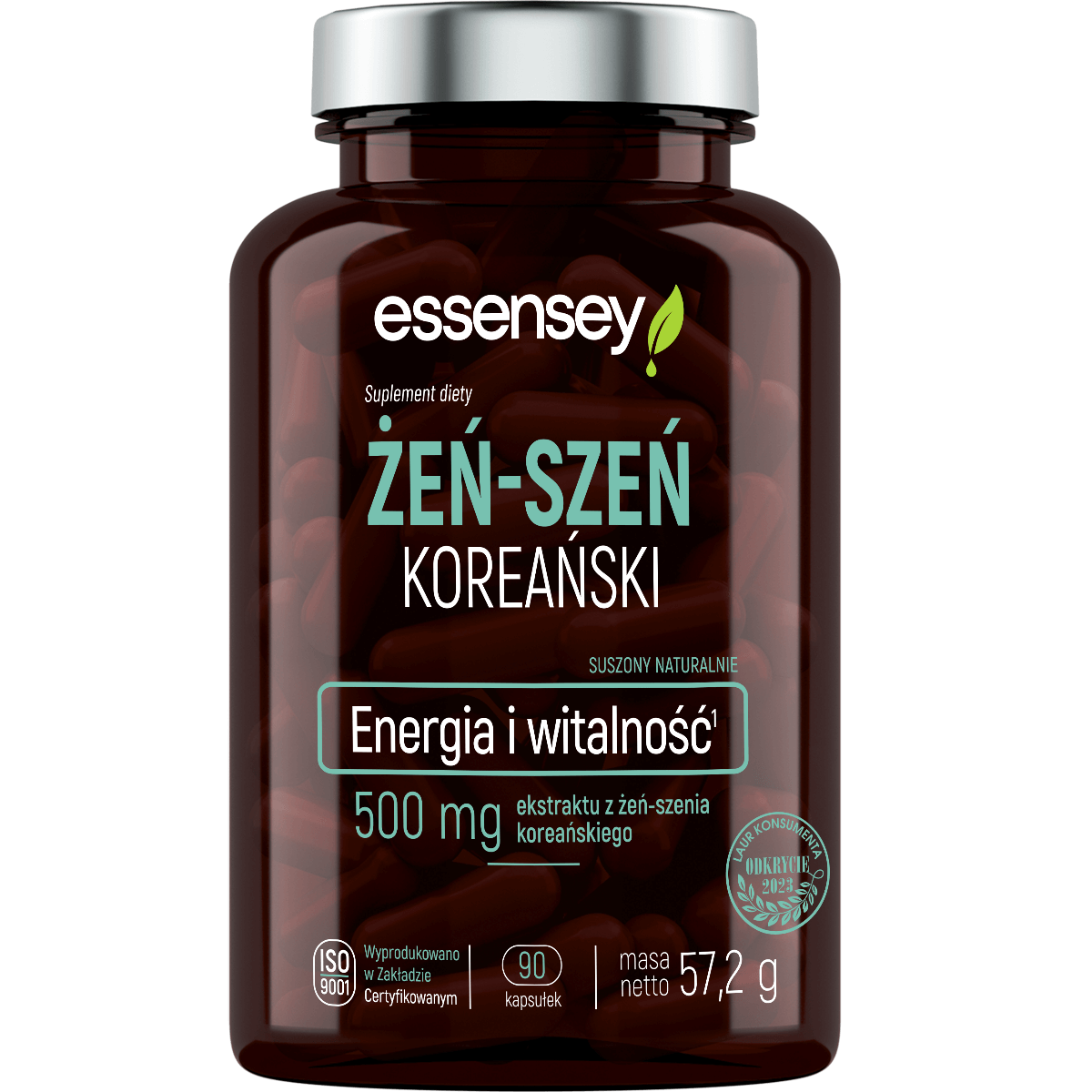 Essensey - Żeń Szeń Koreański - 90 kaps.