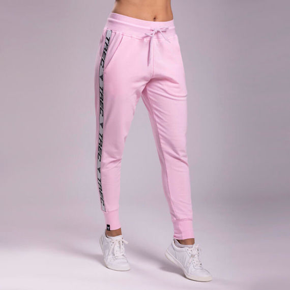 Trec - Spodnie damskie TW PANTS TRECGIRL 004 JOGGER STRIPE PINK